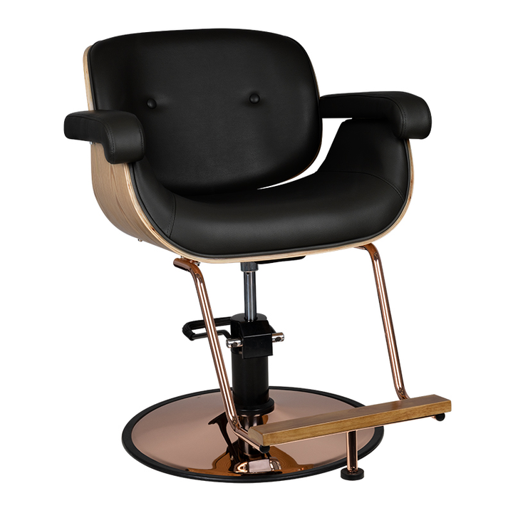 Fauteuil de Coiffeur Gabbiano Venezia Noir 2