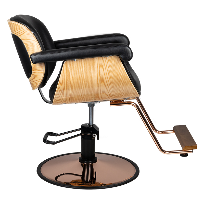 Fauteuil de Coiffeur Gabbiano Venezia Noir 3