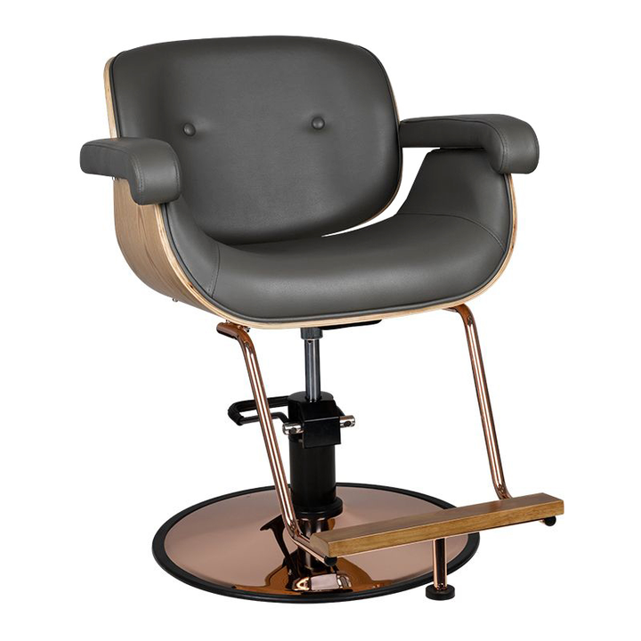 Fauteuil de Coiffeur Gabbiano Venice Gris 1