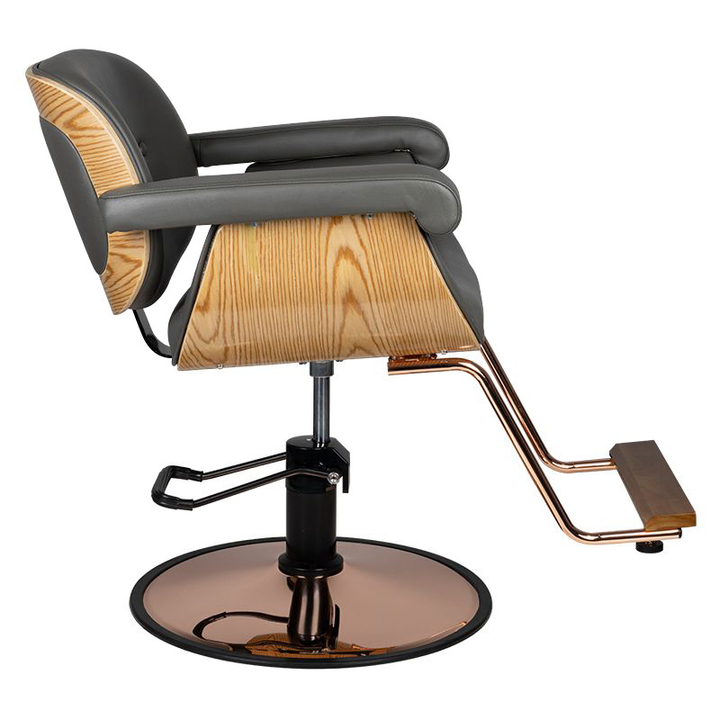 Fauteuil de Coiffeur Gabbiano Venice Gris 4