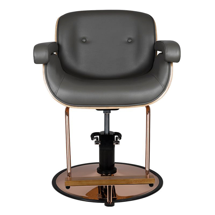 Fauteuil de Coiffeur Gabbiano Venice Gris 5