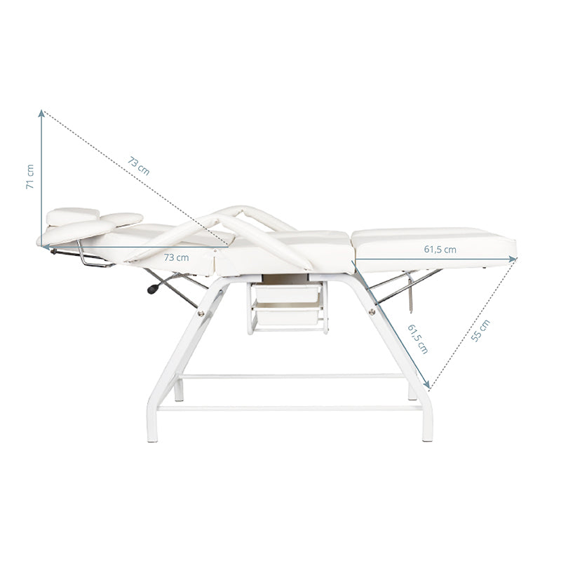 Fauteuil Esthétique Ivette Gris - image 10