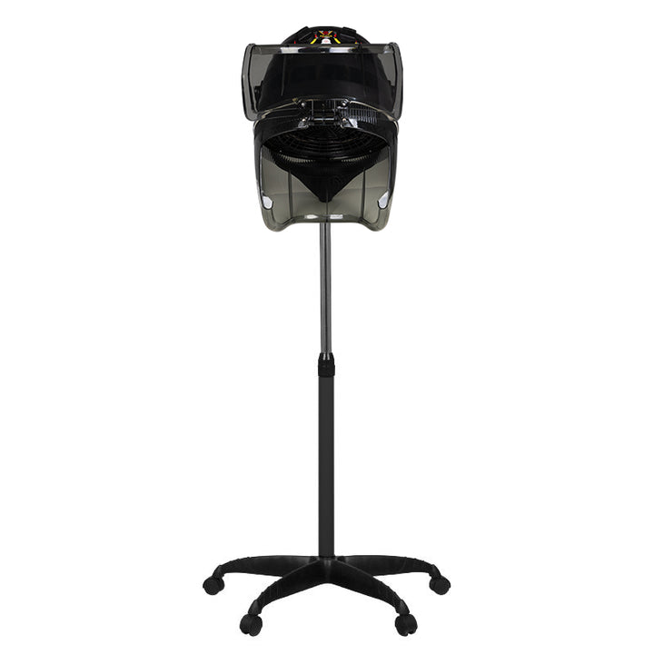 Casque Sèche-Cheveux sur Pied Gabbiano 1600 Mono Vitesse Noir
