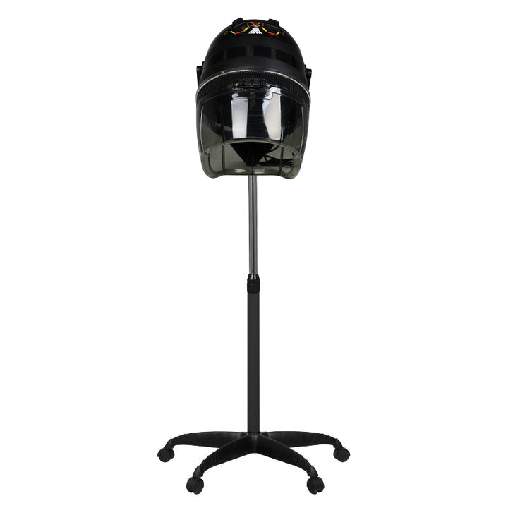 Casque Sèche-Cheveux sur Pied Gabbiano 1600 Mono Vitesse Noir