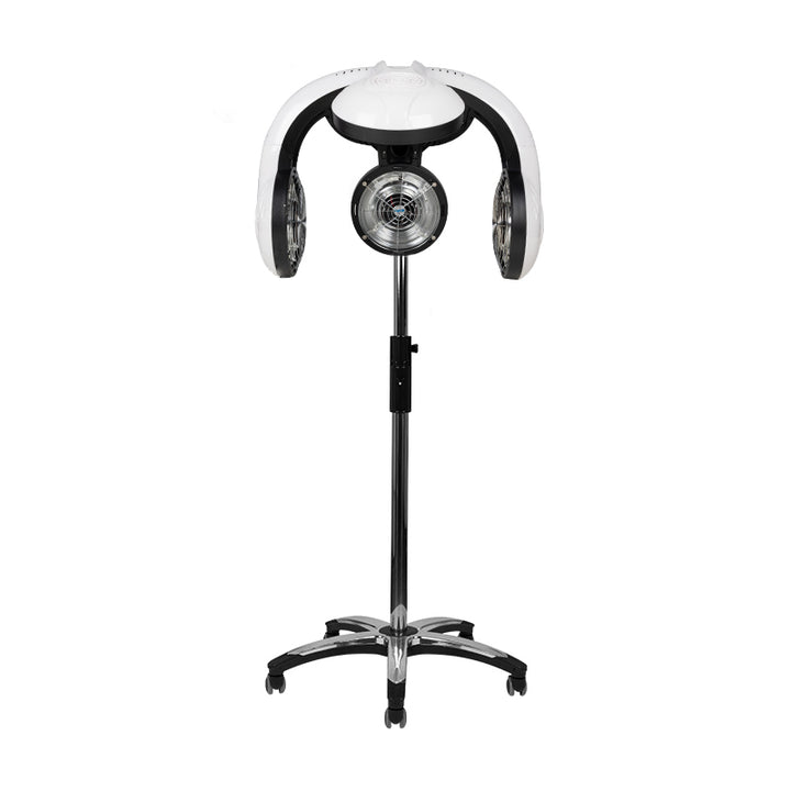 Casque Sèche-Cheveux sur Pied Gabbiano Infrazon 938 Blanc
