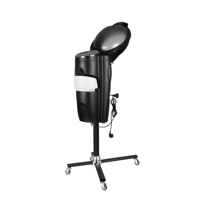 Casque Vapeur sur Pied Gabbiano 408D avec Ozonisation Active Noir