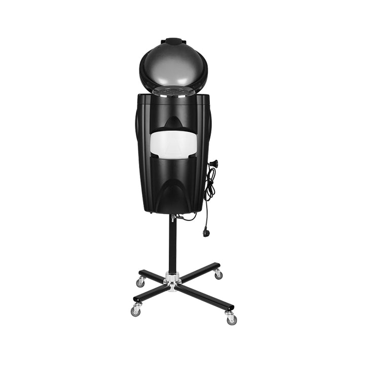 Casque Vapeur sur Pied Gabbiano 408D avec Ozonisation Active Noir