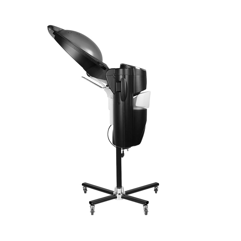Casque Vapeur sur Pied Gabbiano 408D avec Ozonisation Active Noir