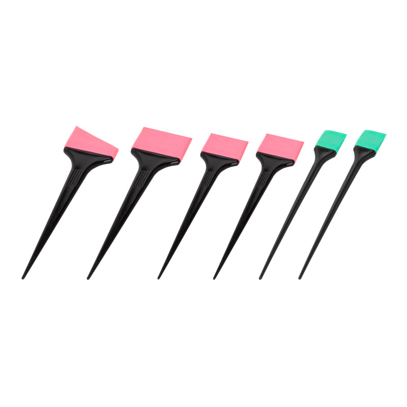 Set de Pinceaux de Coloration en Silicone (6 Pièces)