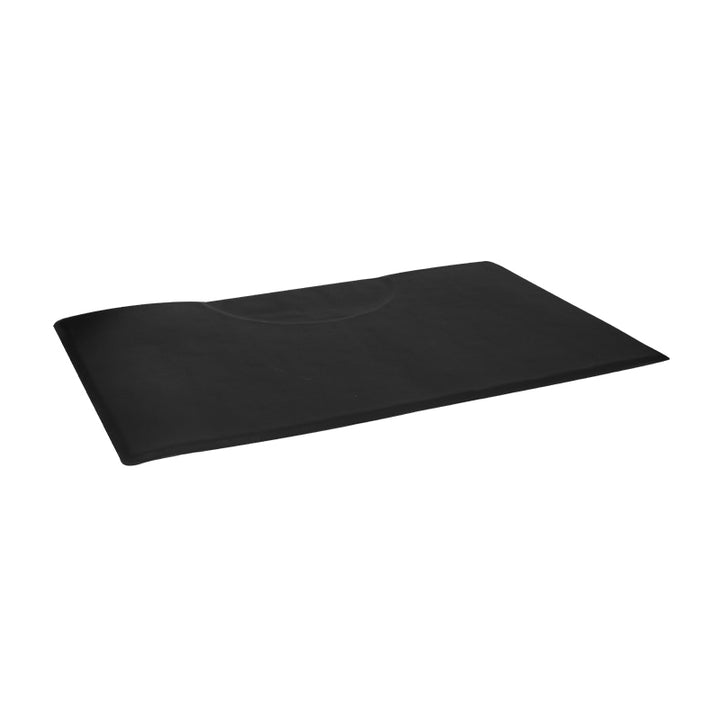 Tapis Coiffeur pour Fauteuil de Coiffure Rectangulaire Noir - image 2
