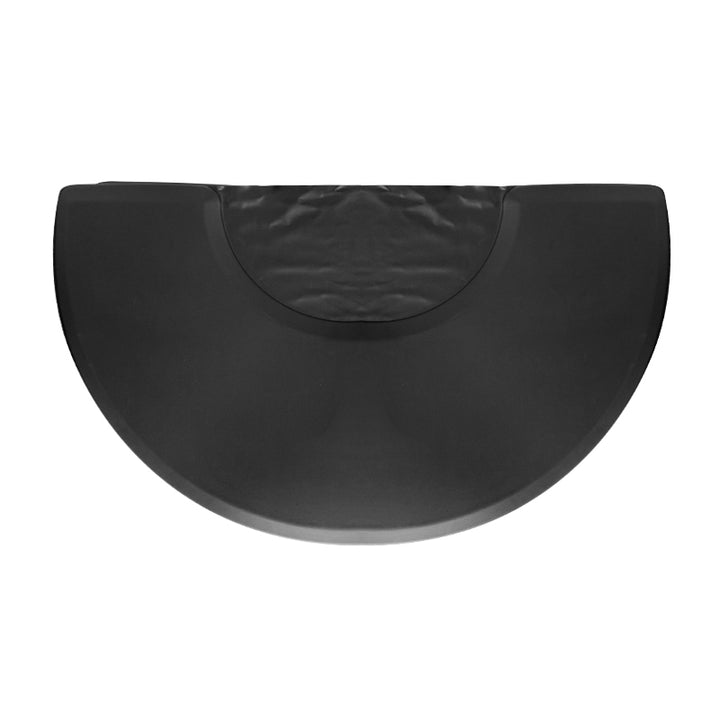 Tapis Coiffeur pour Fauteuil de Coiffure Demi-lune Noir - image 2