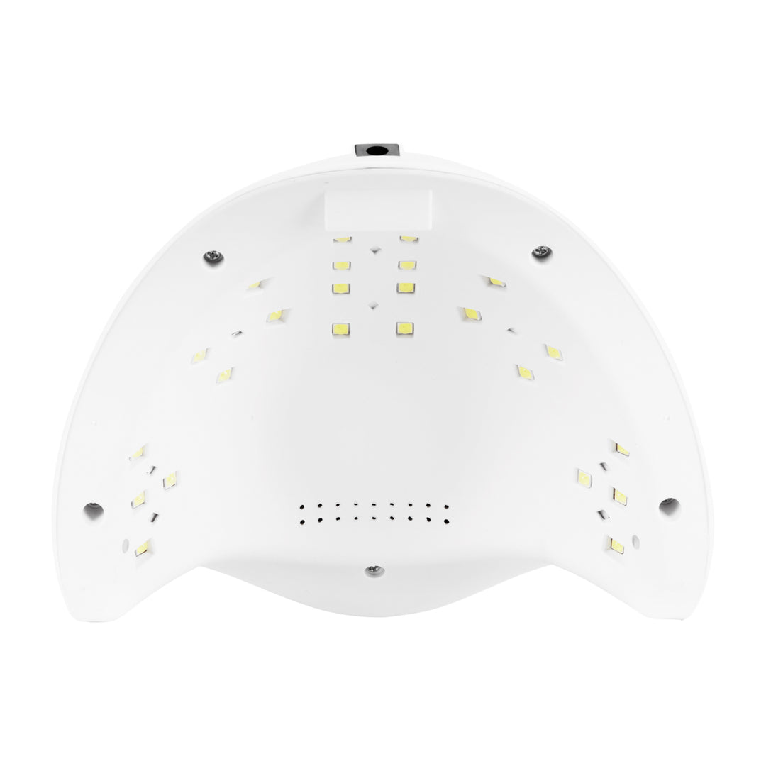 Lampe UV Ongles Dual LED Glow 5 48W USB Blanc