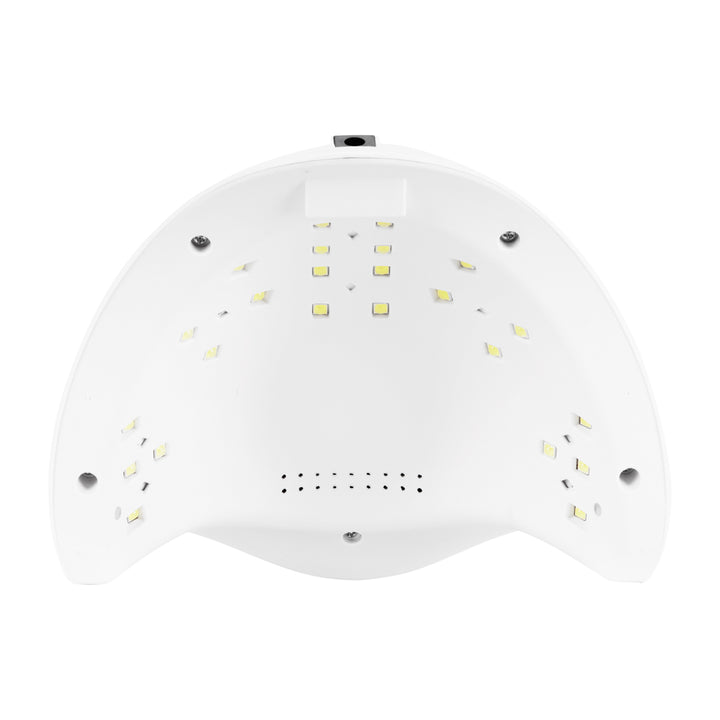 Lampe UV Ongles Dual LED Glow 5 48W USB Blanc