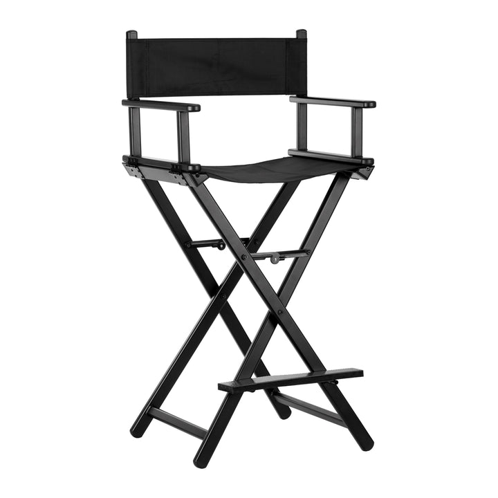Chaise Maquillage Pliante Aluminium Gabbiano Noir