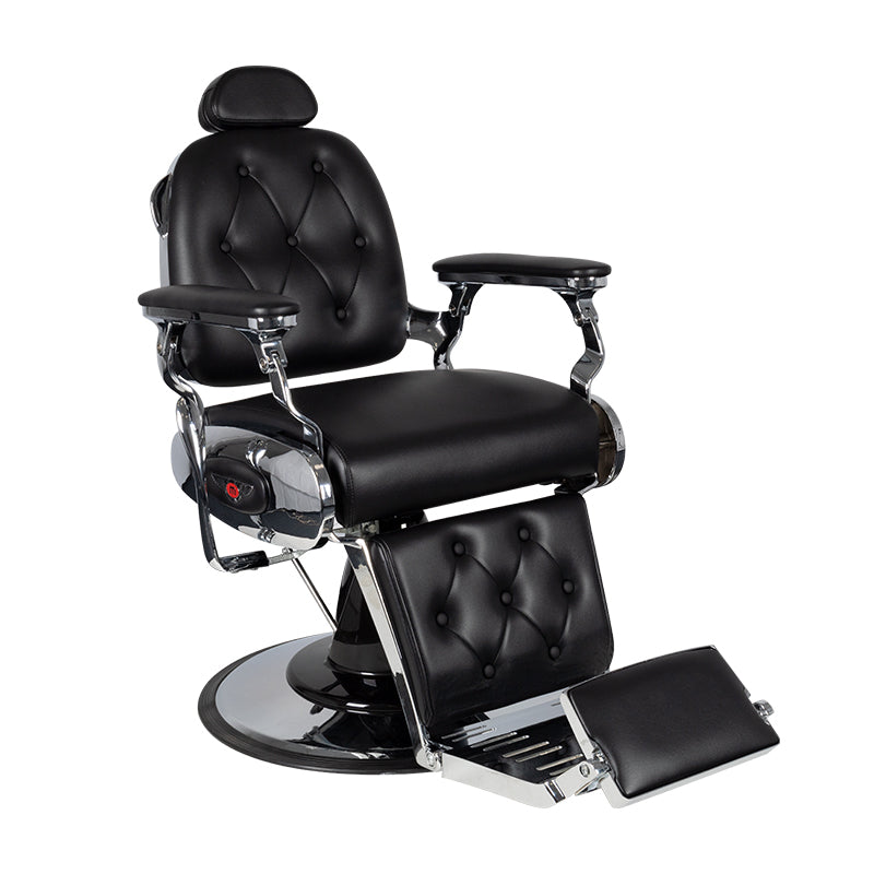 Fauteuil Barbier Gabbiano Pietro Noir