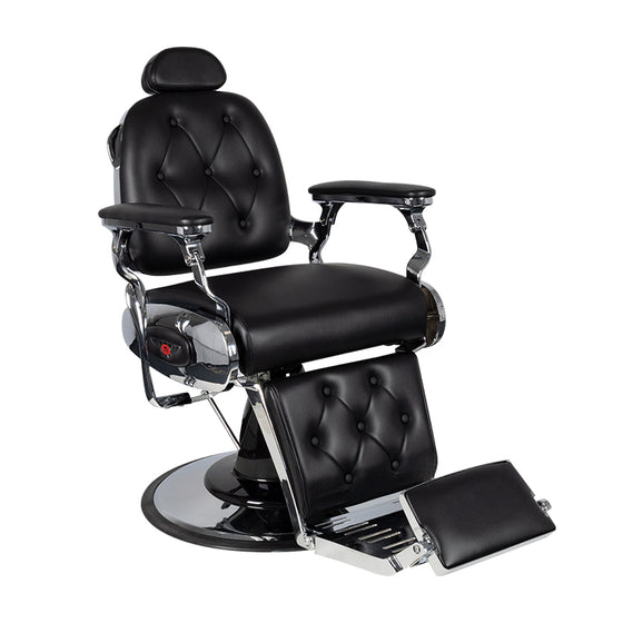 Fauteuil Barbier Gabbiano Pietro Noir