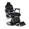 Fauteuil Barbier Gabbiano Pietro Noir