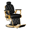Fauteuil Barbier Gabbiano Francesco Or Noir