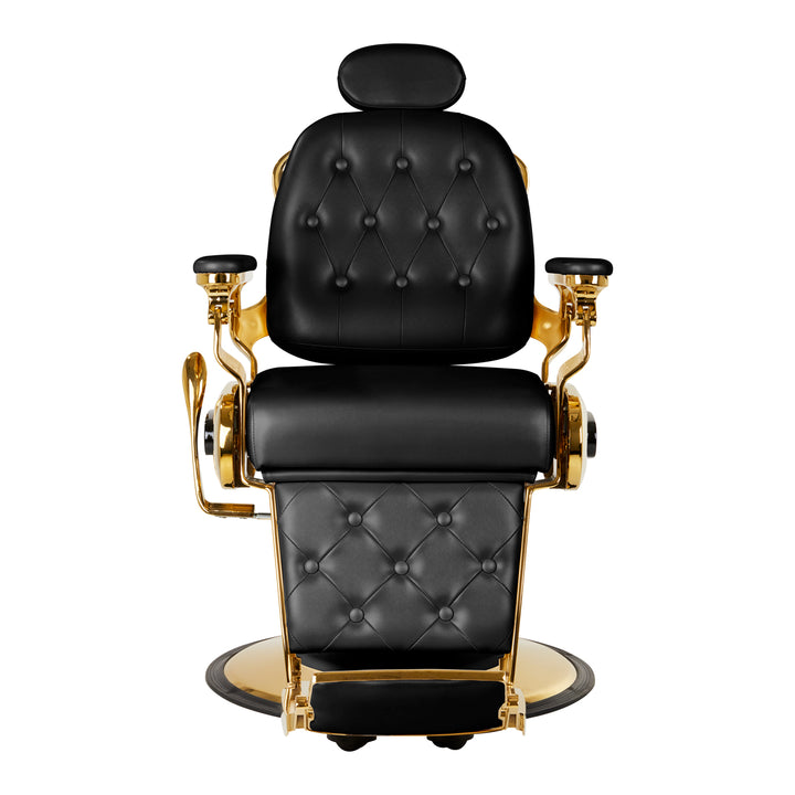 Fauteuil Barbier Gabbiano Francesco Or Noir - image 2