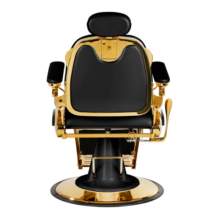 Fauteuil Barbier Gabbiano Francesco Or Noir - image 3