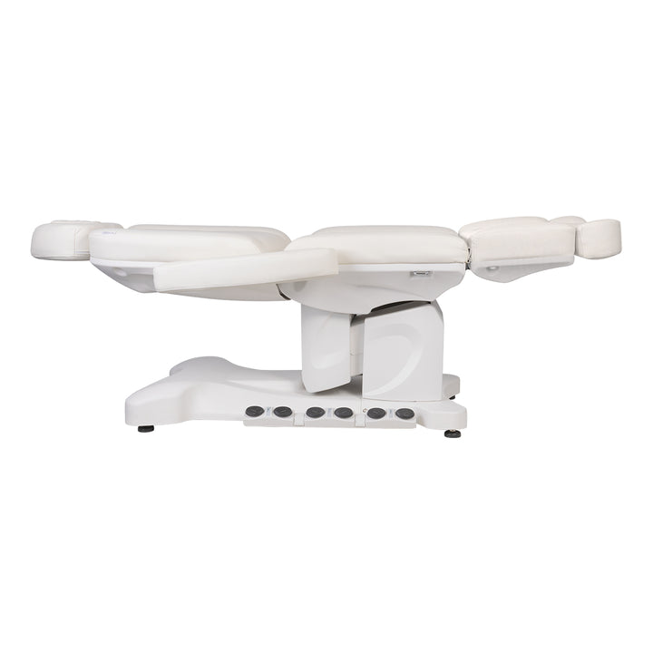 Fauteuil Esthétique Électrique Azzurro 708B 3 Moteurs avec Pédale et Chauffage Blanc - image 4