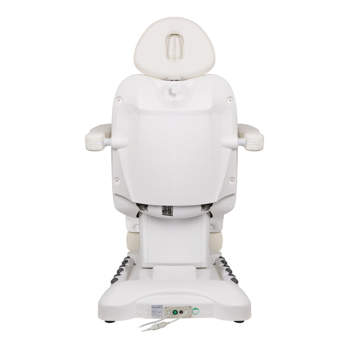 Fauteuil Esthétique Électrique Azzurro 708B 3 Moteurs avec Pédale et Chauffage Blanc - image 10