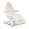 Fauteuil Esthétique Électrique Azzurro 708B Pro 3 Moteurs Pedi avec Pédale et Chauffage Blanc