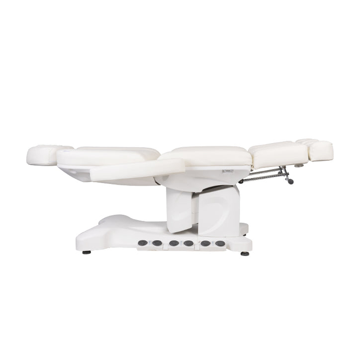 Fauteuil Esthétique Électrique Azzurro 708B Pro 3 Moteurs Pedi avec Pédale et Chauffage Blanc - image 7