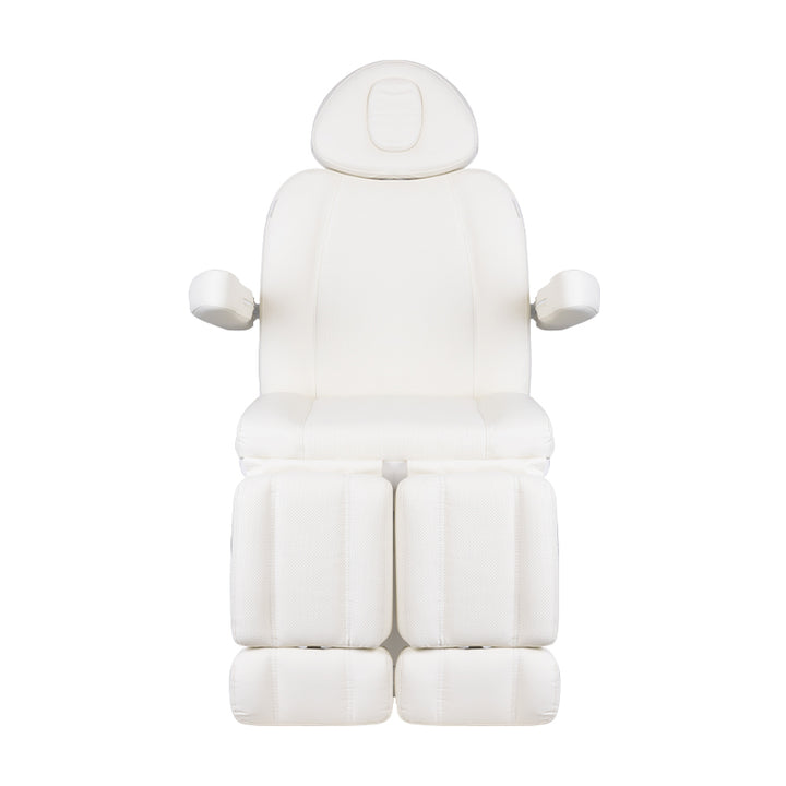 Fauteuil Esthétique Électrique Azzurro 708B Pro 3 Moteurs Pedi avec Pédale et Chauffage Blanc - image 9