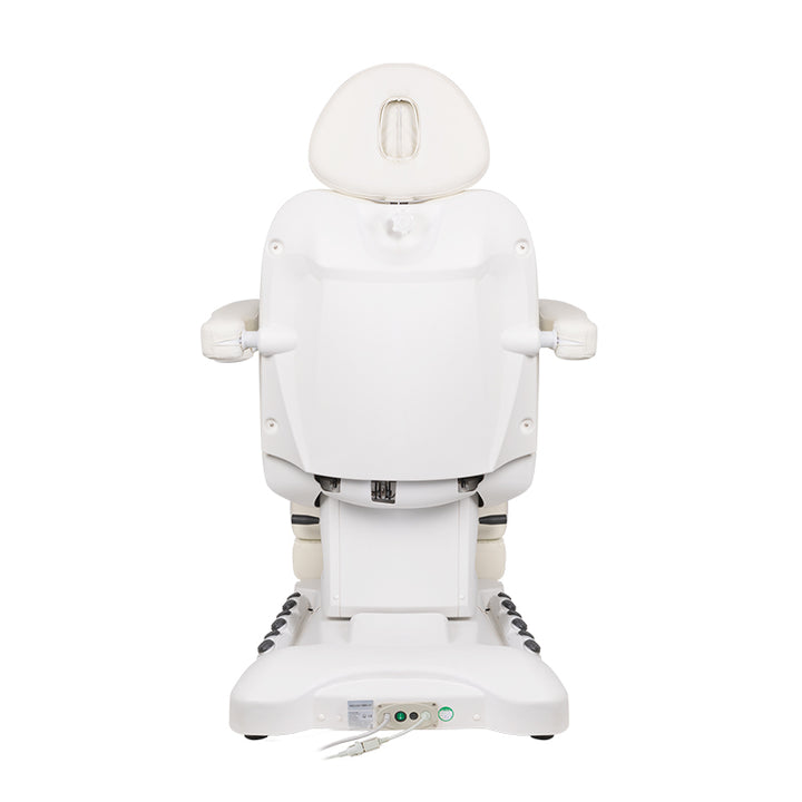 Fauteuil Esthétique Électrique Azzurro 708B Pro 3 Moteurs Pedi avec Pédale et Chauffage Blanc - image 10
