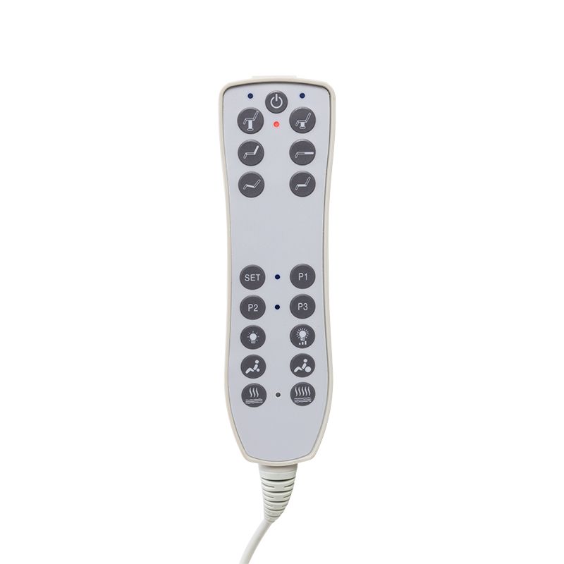 Fauteuil Esthétique Électrique Azzurro 708B Pro 3 Moteurs Pedi avec Pédale et Chauffage Blanc - image 13