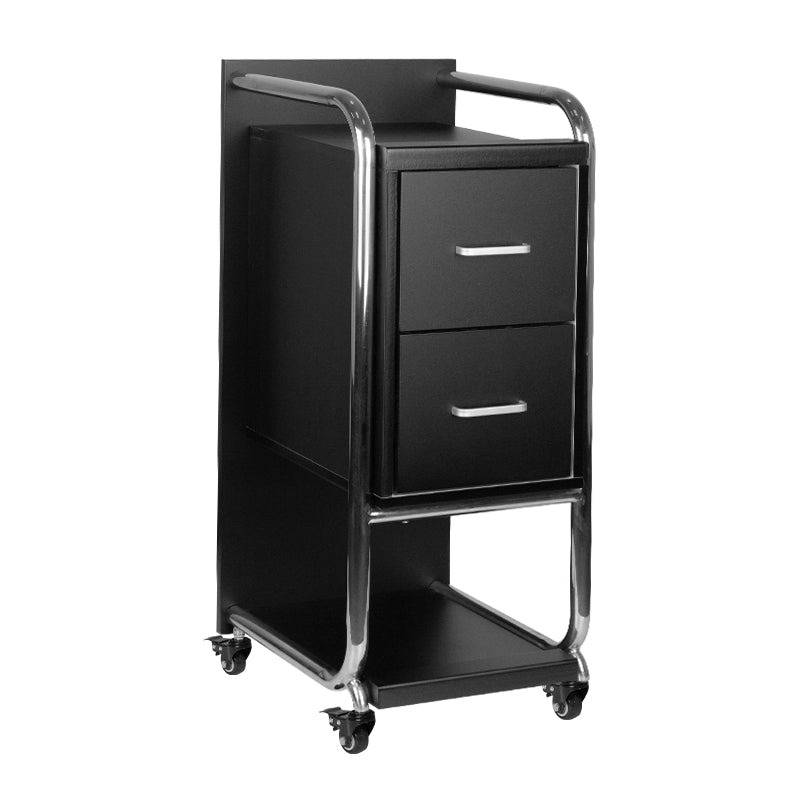 Chariot Coiffure Gabbiano Solo Noir-Argent
