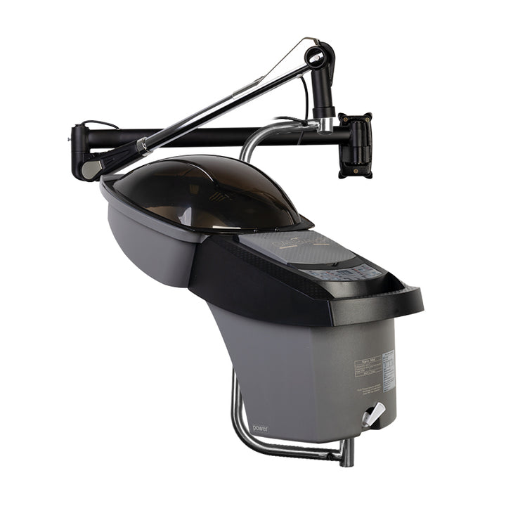 Casque Vapeur Mural Gabbiano 408D avec Ozonisation Active Argent