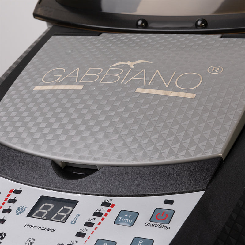 Casque Vapeur Mural Gabbiano 408D avec Ozonisation Active Argent