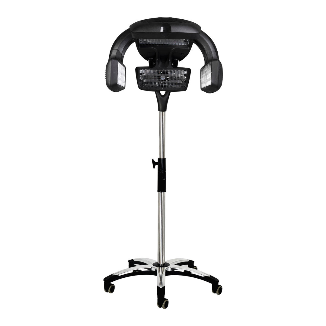 Casque Sèche-Cheveux sur Pied Gabbiano Infrazon Y-707 Noir