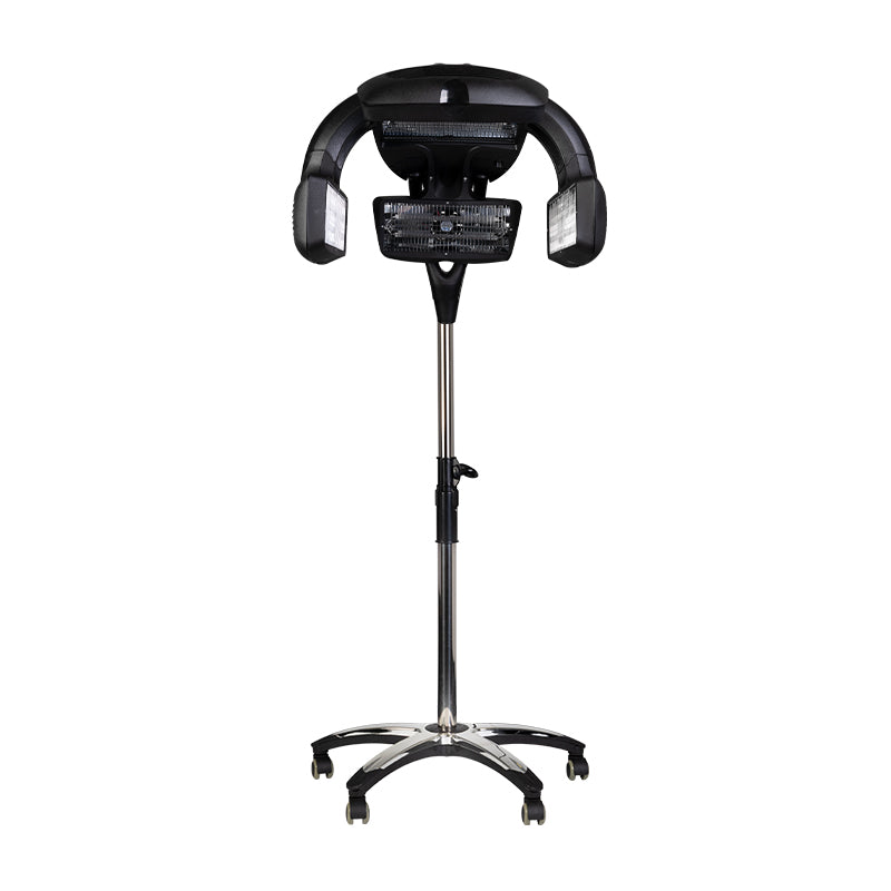 Casque Sèche-Cheveux sur Pied Gabbiano Infrazon Y-707 Noir