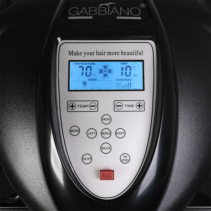Casque Sèche-Cheveux sur Pied Gabbiano Infrazon Y-707 Noir