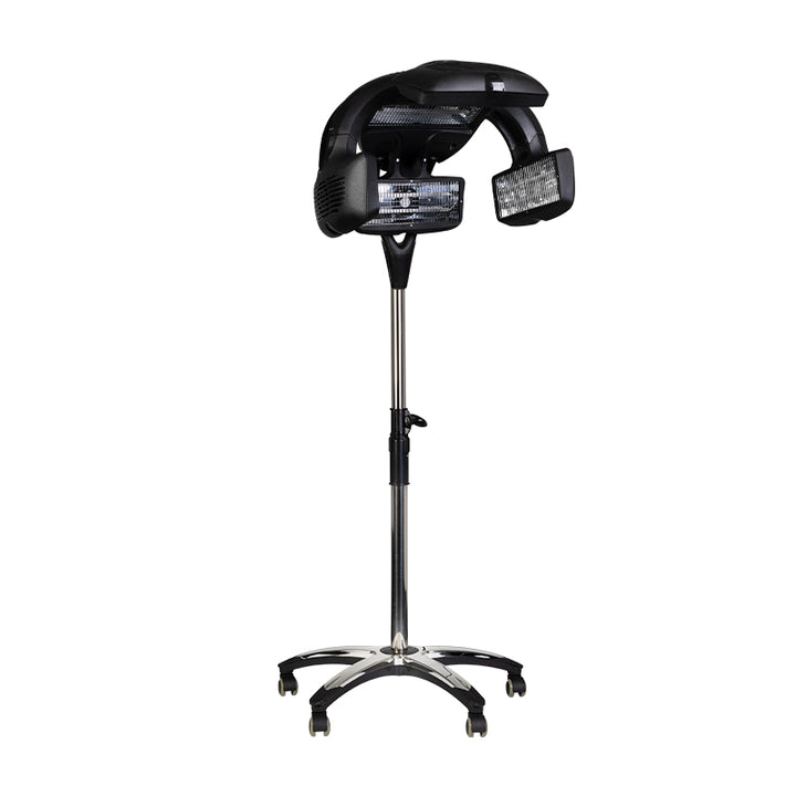Casque Sèche-Cheveux sur Pied Gabbiano Infrazon Y-707 Noir