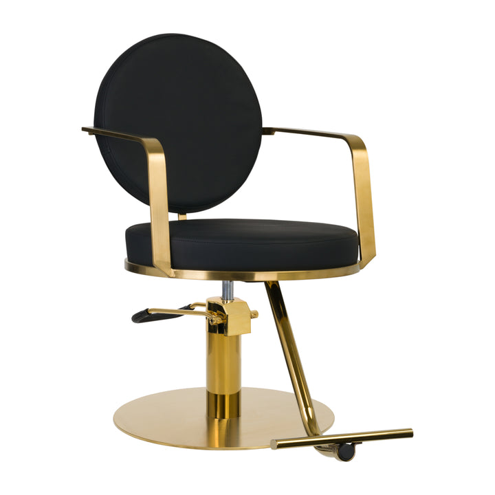 Fauteuil de Coiffeur Gabbiano Arras Or Noir