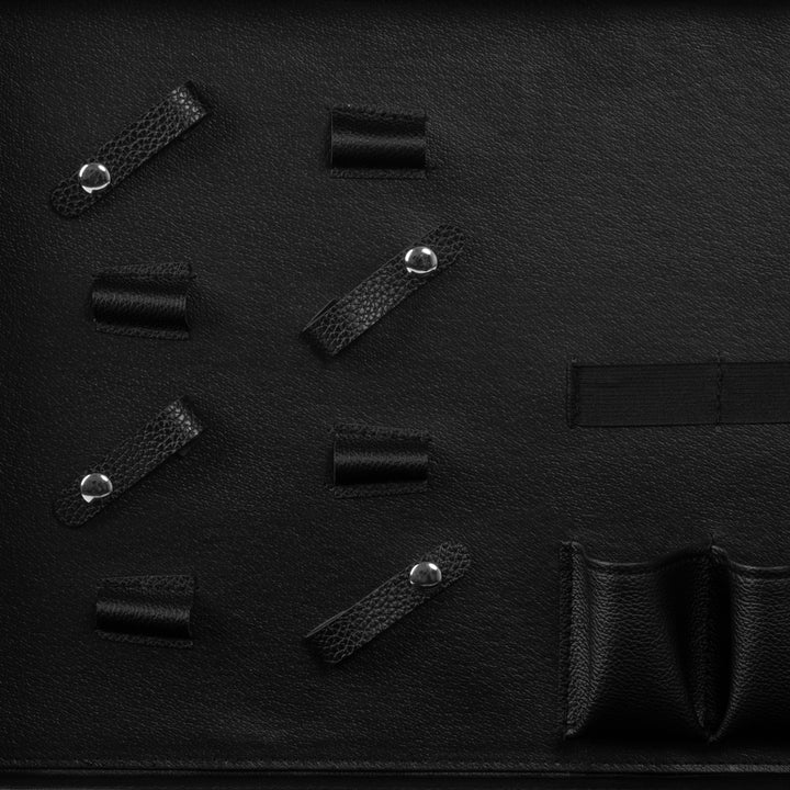 Mallette de Coiffeur Aluminium avec Serrure à Code et Bandoulière Blanc-Noir - image 4