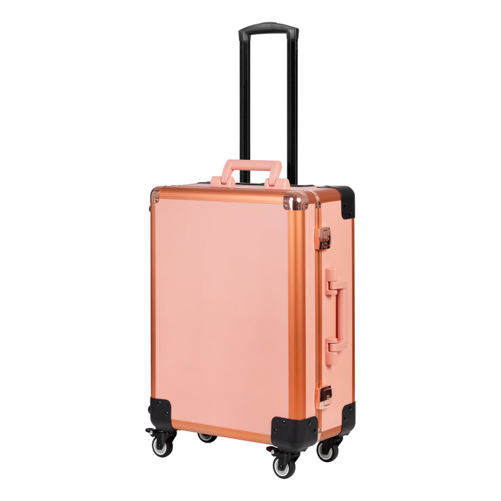 Mallette de Maquillage Station Mobile T-27 avec Miroir Lumineux Or Rose - image 3