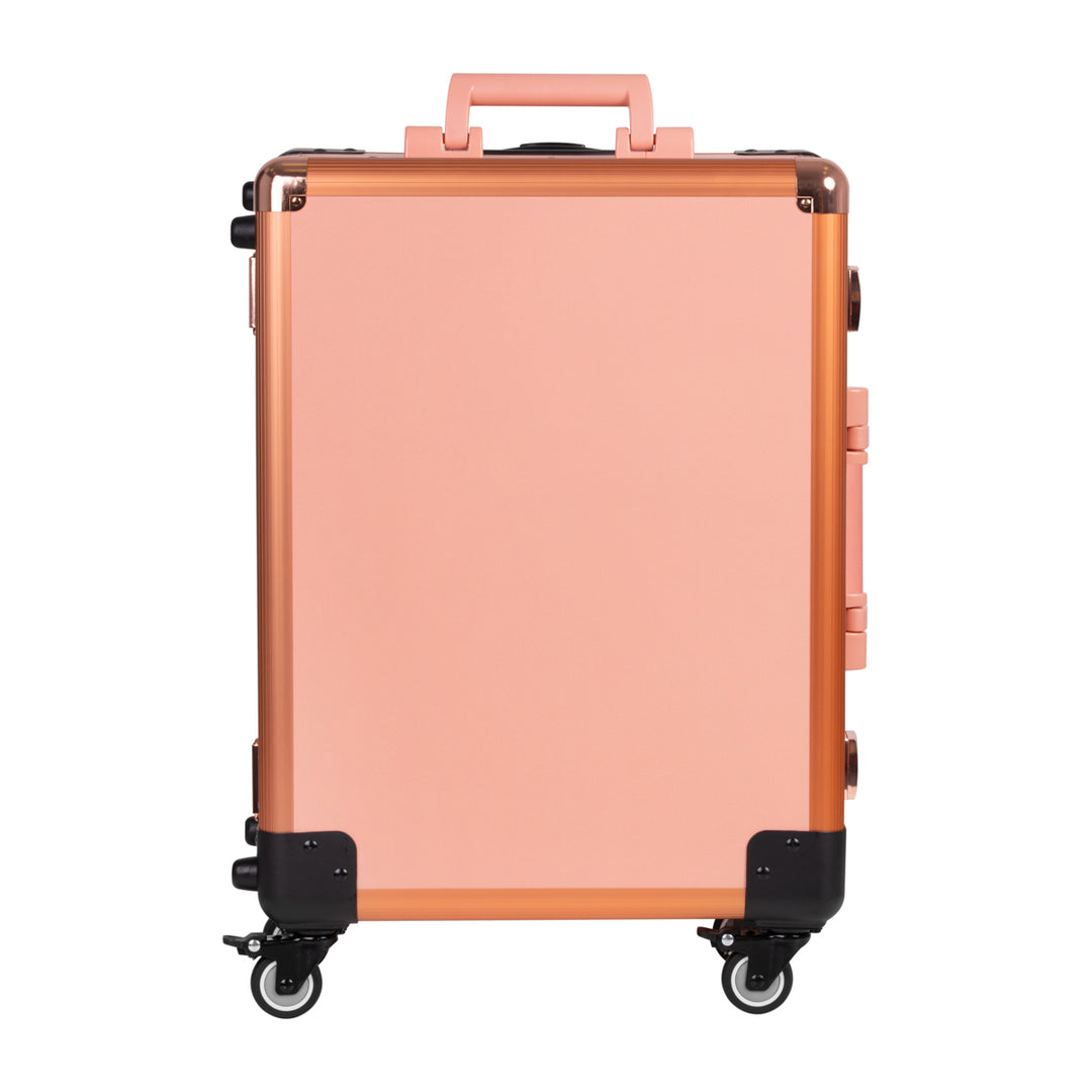 Mallette de Maquillage Station Mobile T-27 avec Miroir Lumineux Or Rose - image 4