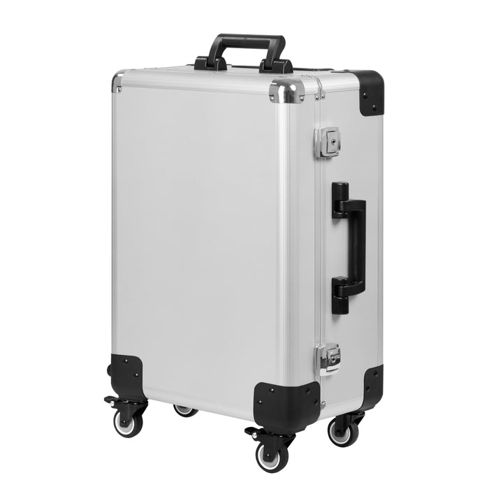 Mallette de Maquillage Station Mobile T-27 avec Miroir Lumineux Argent - image 2