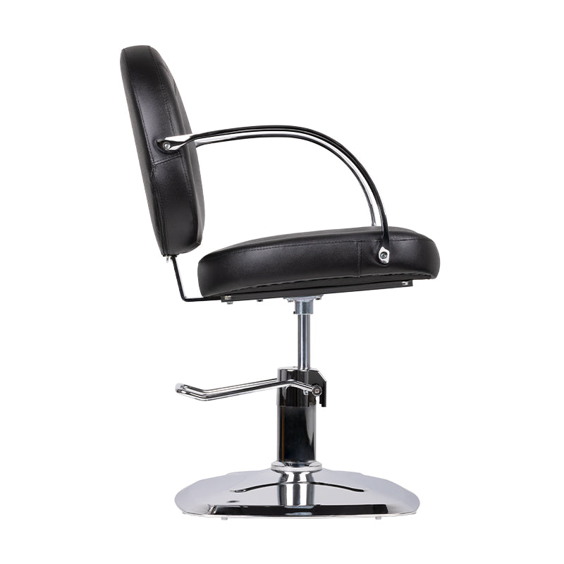 Fauteuil de Coiffeur Gabbiano Asti Noir