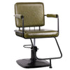 Fauteuil de Coiffeur Gabbiano Katania Loft Vert