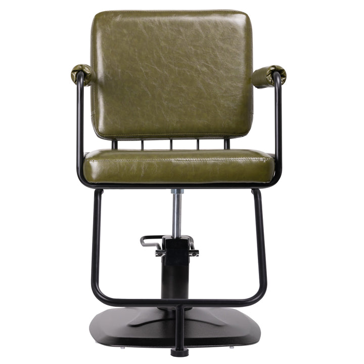 Fauteuil de Coiffeur Gabbiano Katania Loft Vert