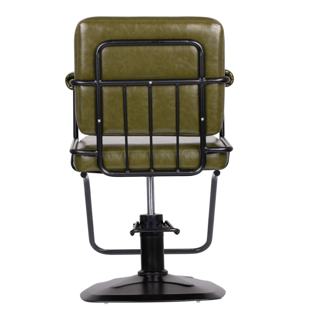 Fauteuil de Coiffeur Gabbiano Katania Loft Vert