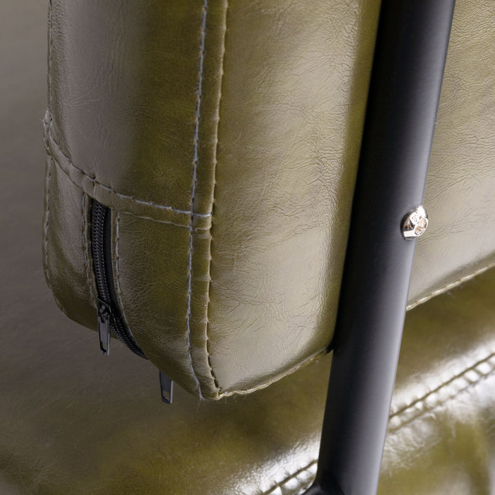 Fauteuil de Coiffeur Gabbiano Katania Loft Vert