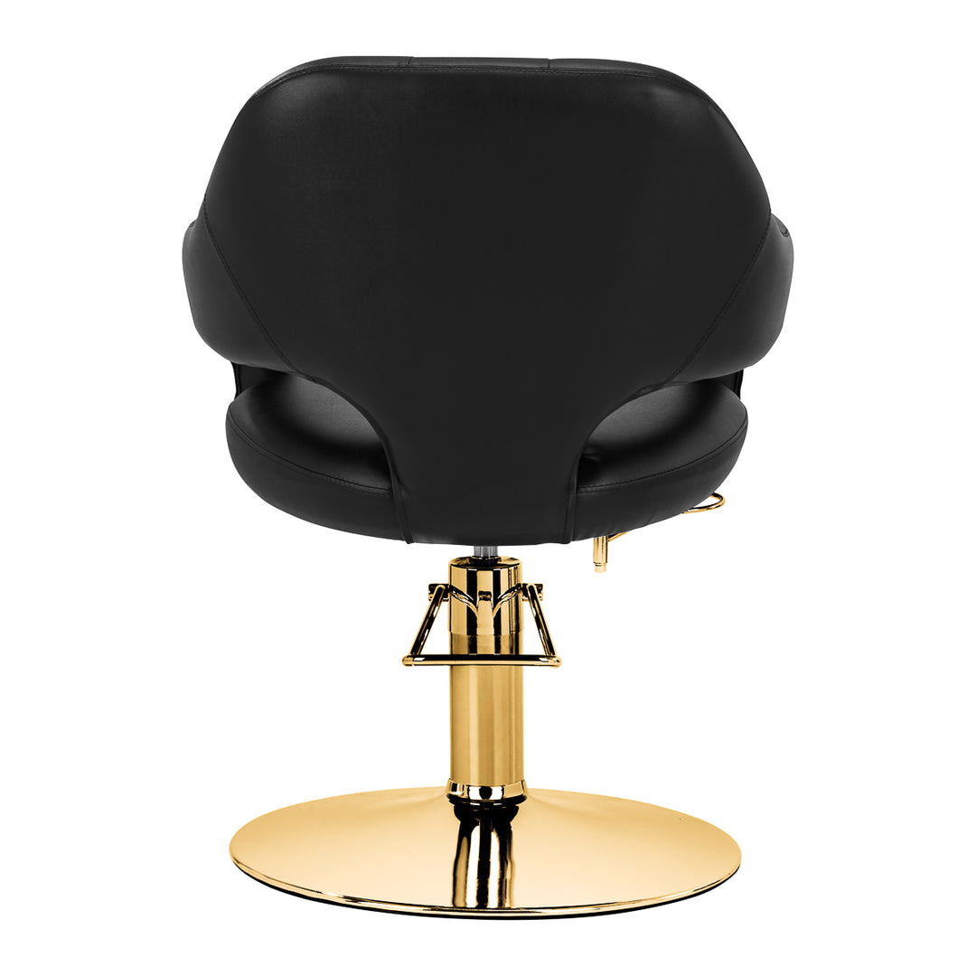 Fauteuil de Coiffeur Gabbiano Parma Or-Noir