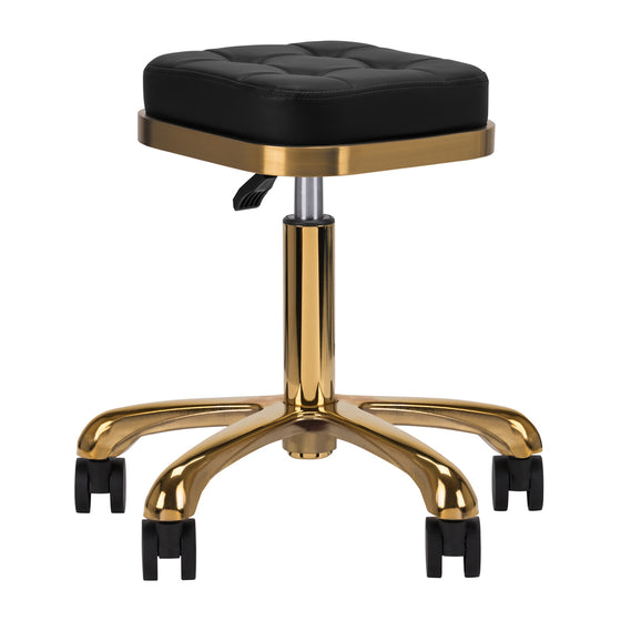 Tabouret à Roulettes Réglable M-1645 Or Noir
